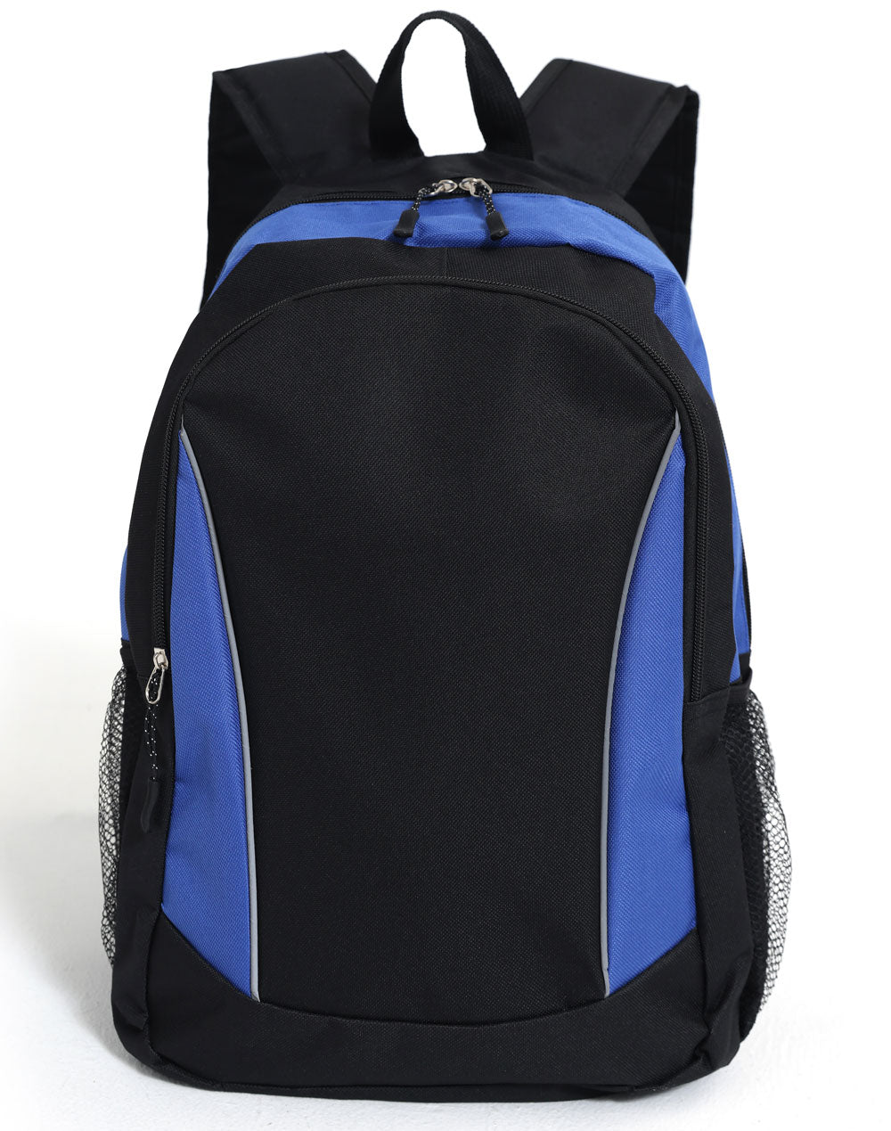 Iconic Promo Backpack - Black/Royal - Front