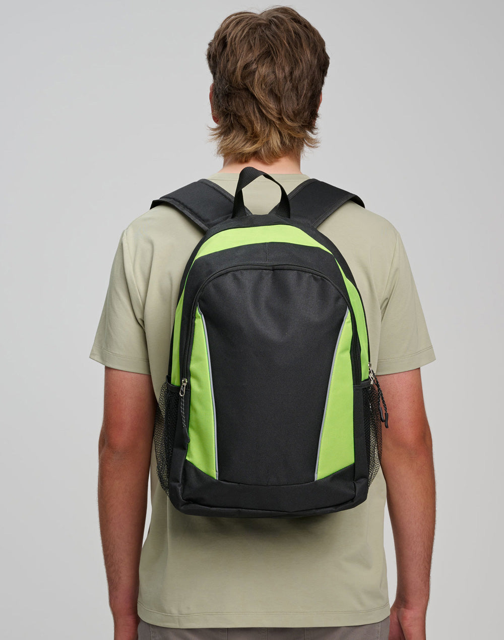 Iconic Promo Backpack - Black/Lime - Model