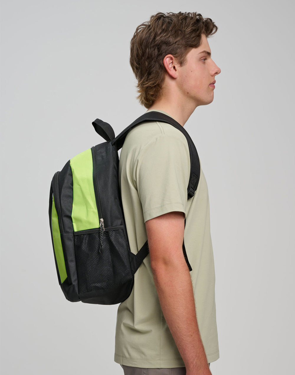 Iconic Promo Backpack - Black/Lime - Model
