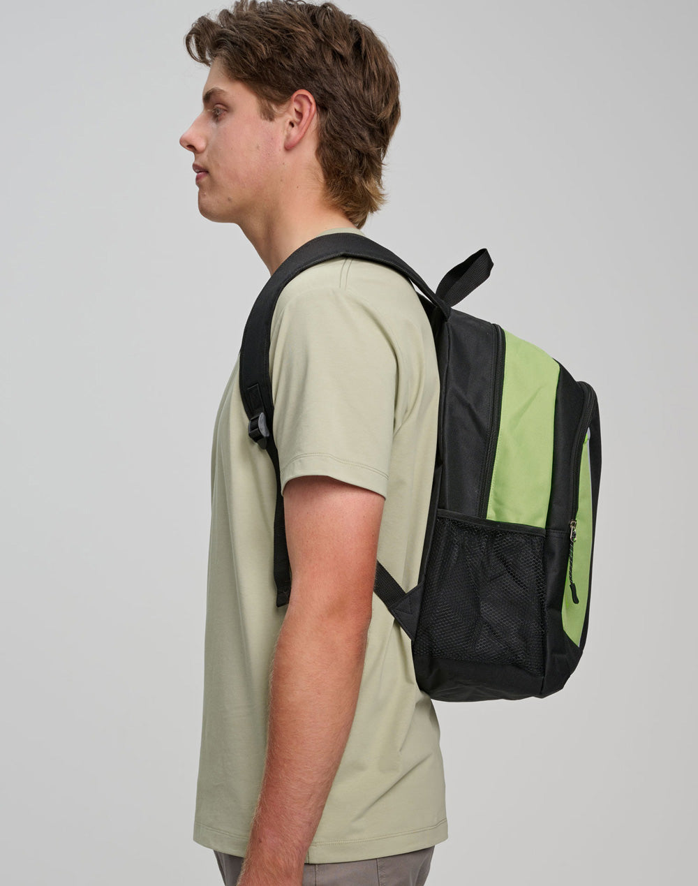 Iconic Promo Backpack - Black/Lime - Model