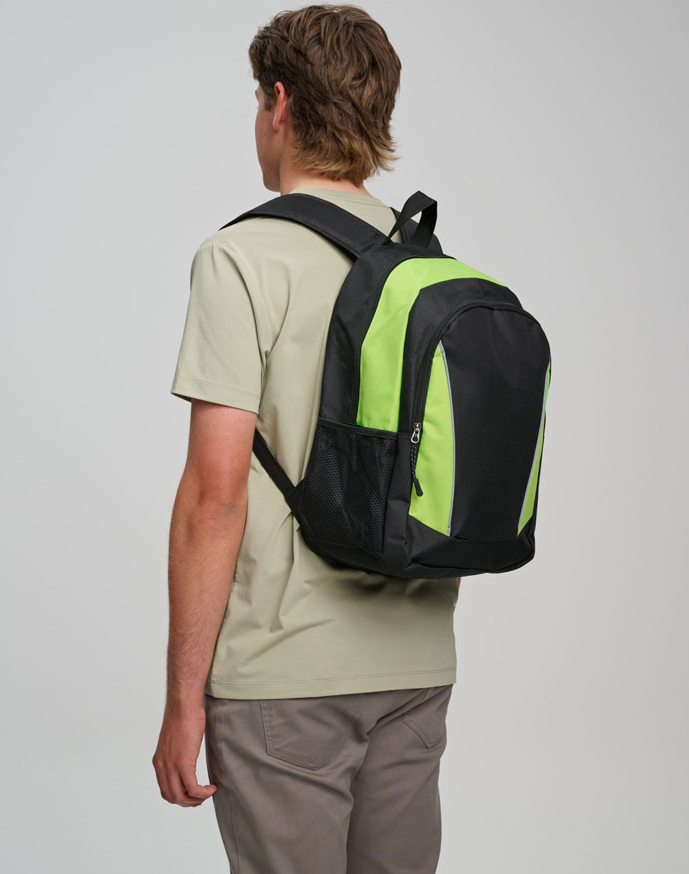 Iconic Promo Backpack - Black/Lime - Model