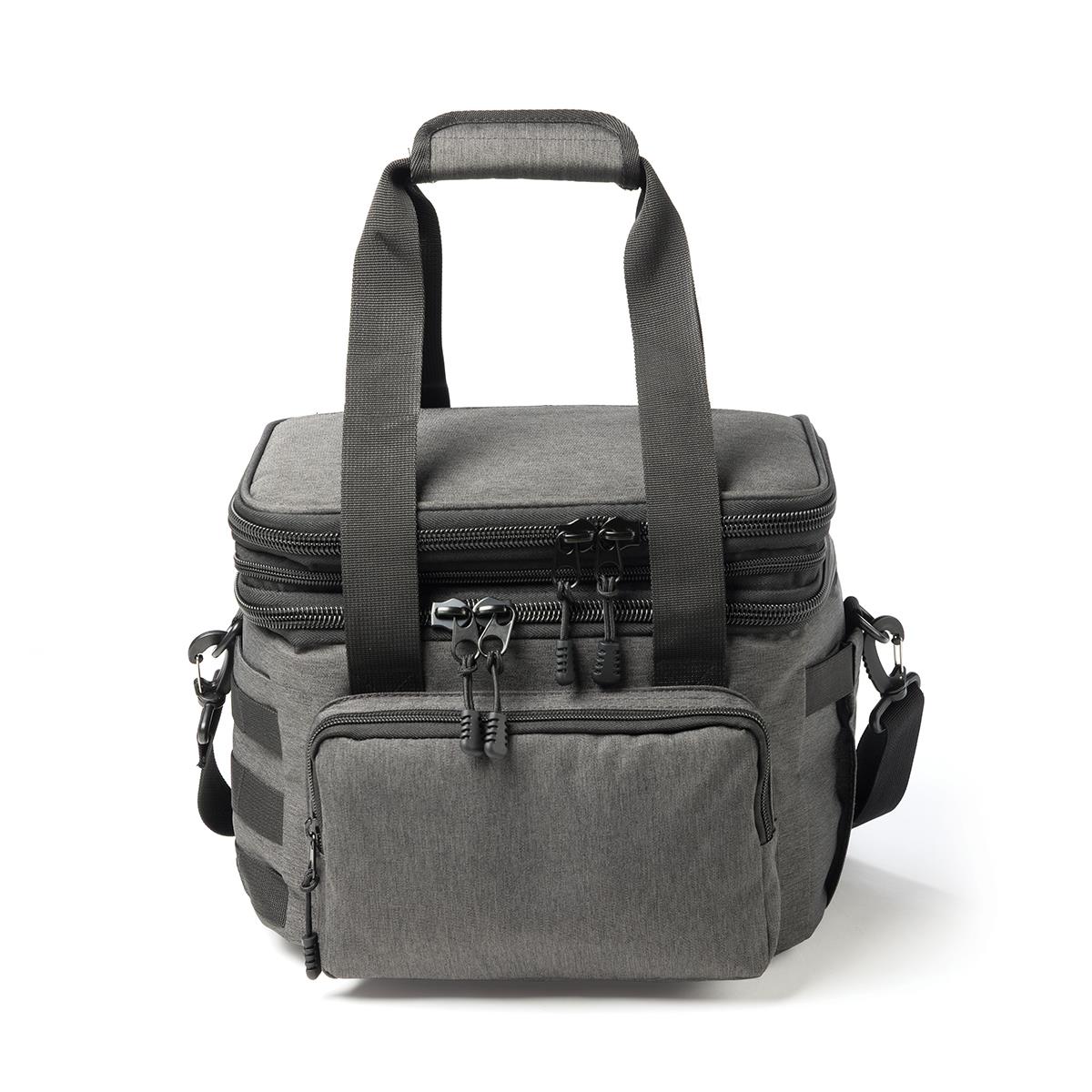 Super Duty 20 - Expanding Cooler - Charcoal Heather - Front
