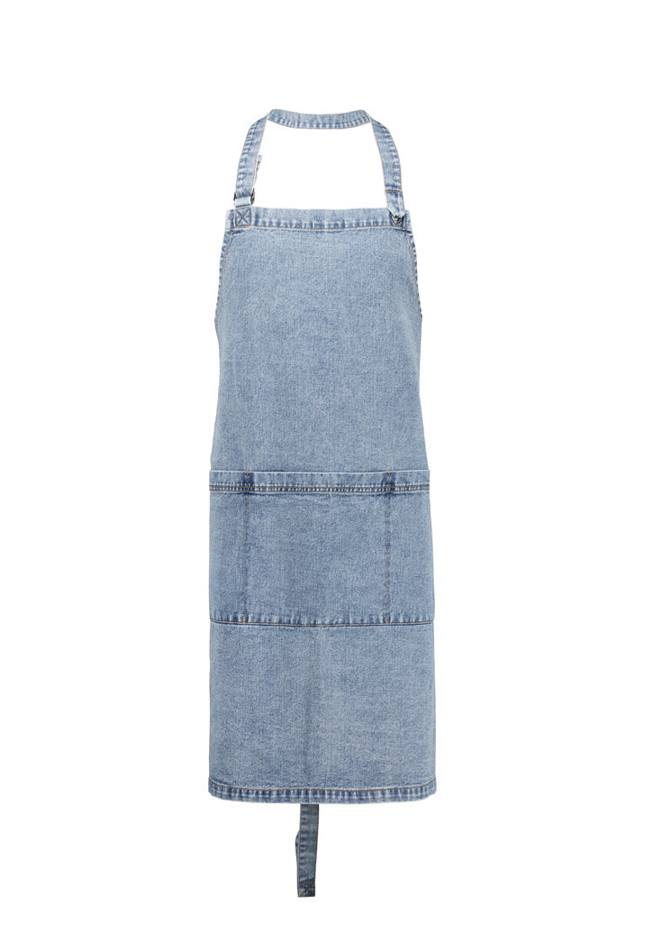 Clout Apron - Blue - Front