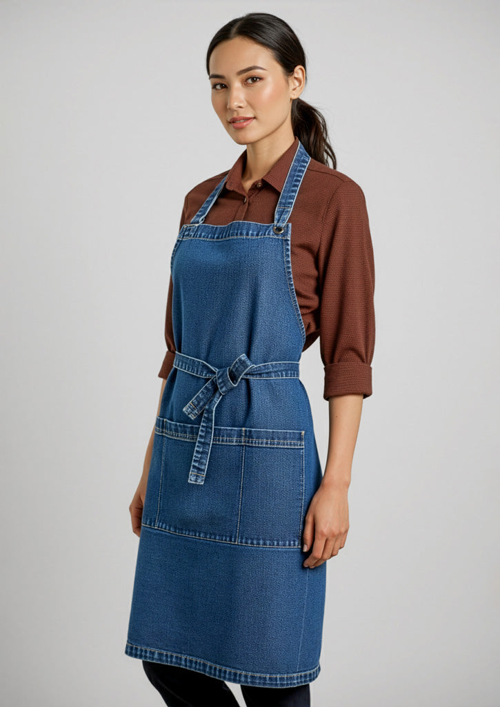 Clout Apron - Dark Blue - Model
