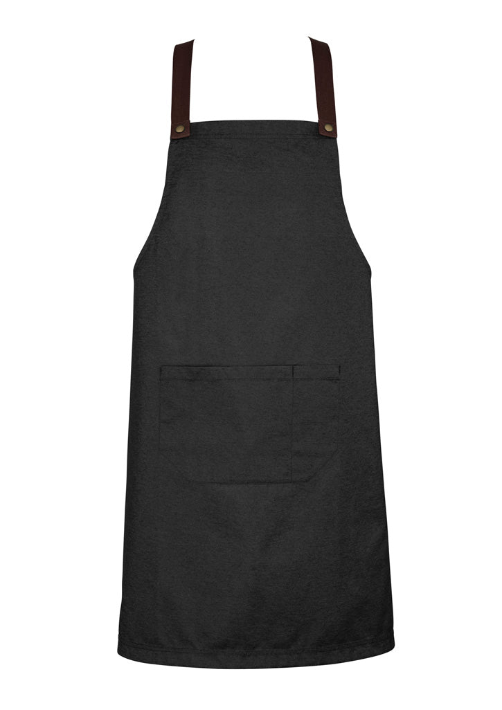 Urban Bib Straps - Chocolate - Back