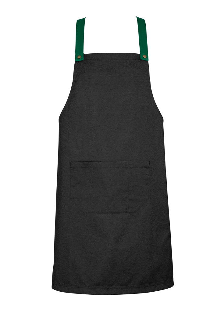 Urban Bib Straps - Green - Back