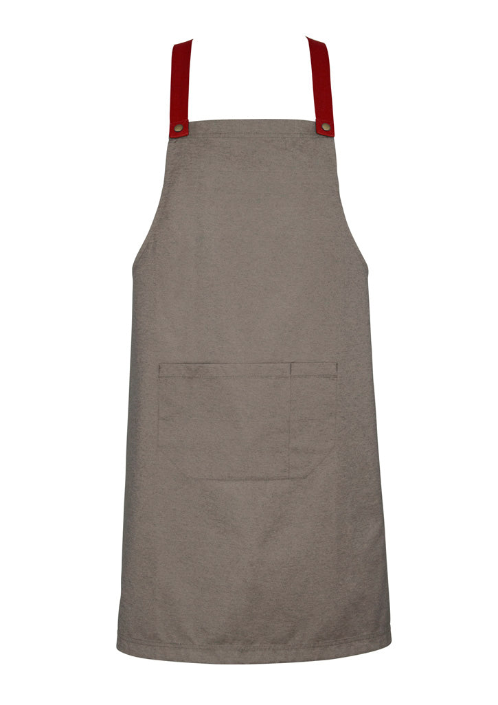 Urban Bib Straps - Red - Front