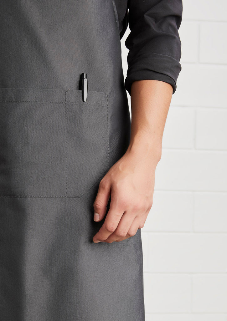 Urban Bib Apron - Slate - Model