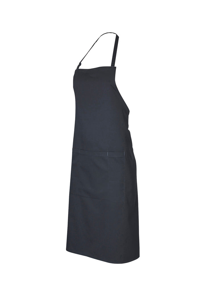 Bib Apron - Charcoal - Front