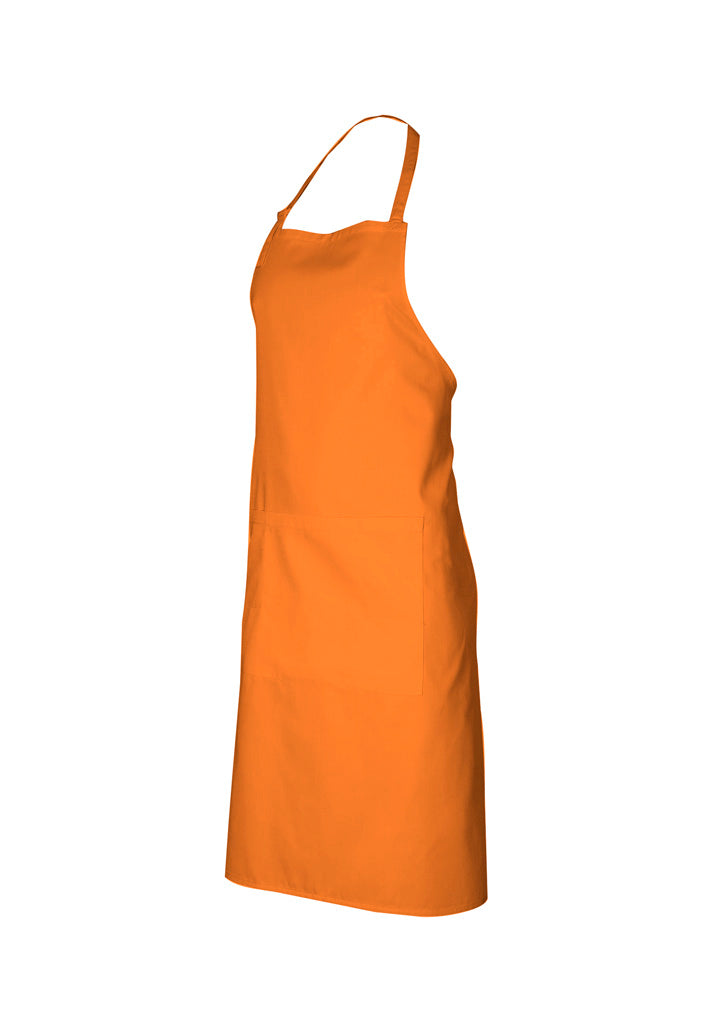 Bib Apron - Orange - Front