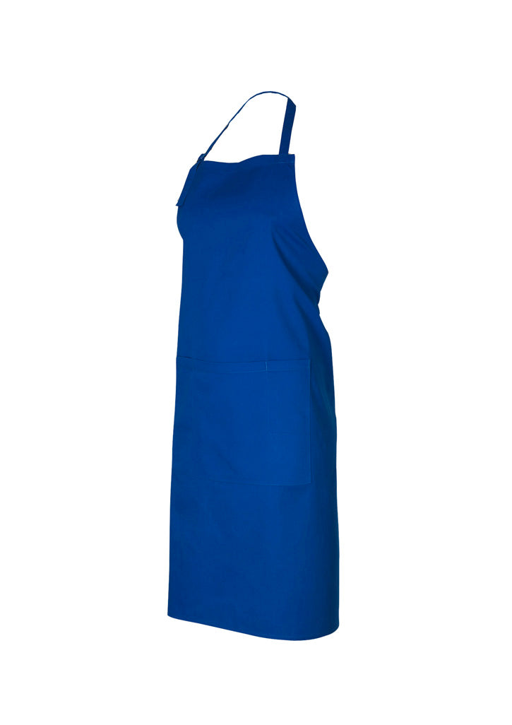 Bib Apron - Royal - Front
