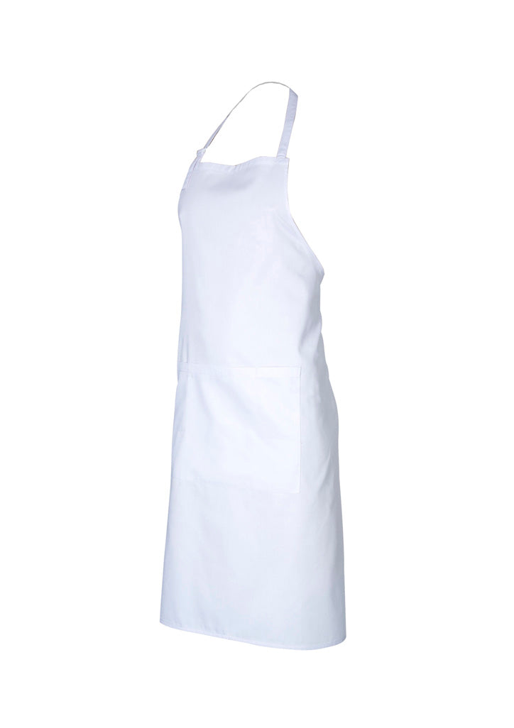 Bib Apron - White - Front