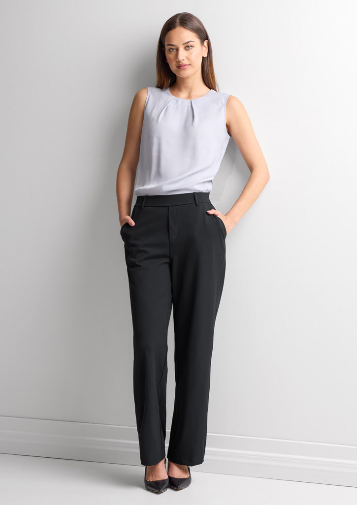 Soft Stretch Womens Pant - Black - Model