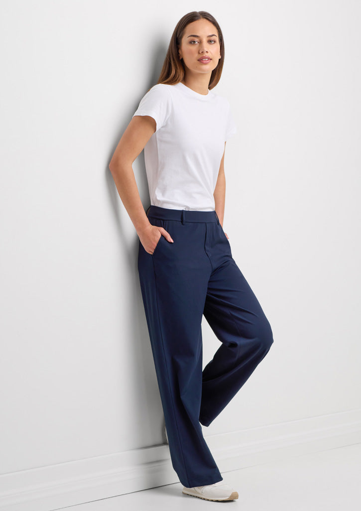 Soft Stretch Womens Pant - Navy - Model