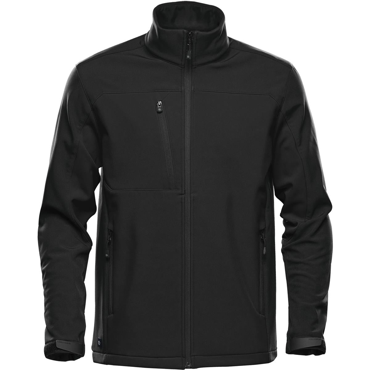 Men's Cascades Softshell - Black / Black - Front