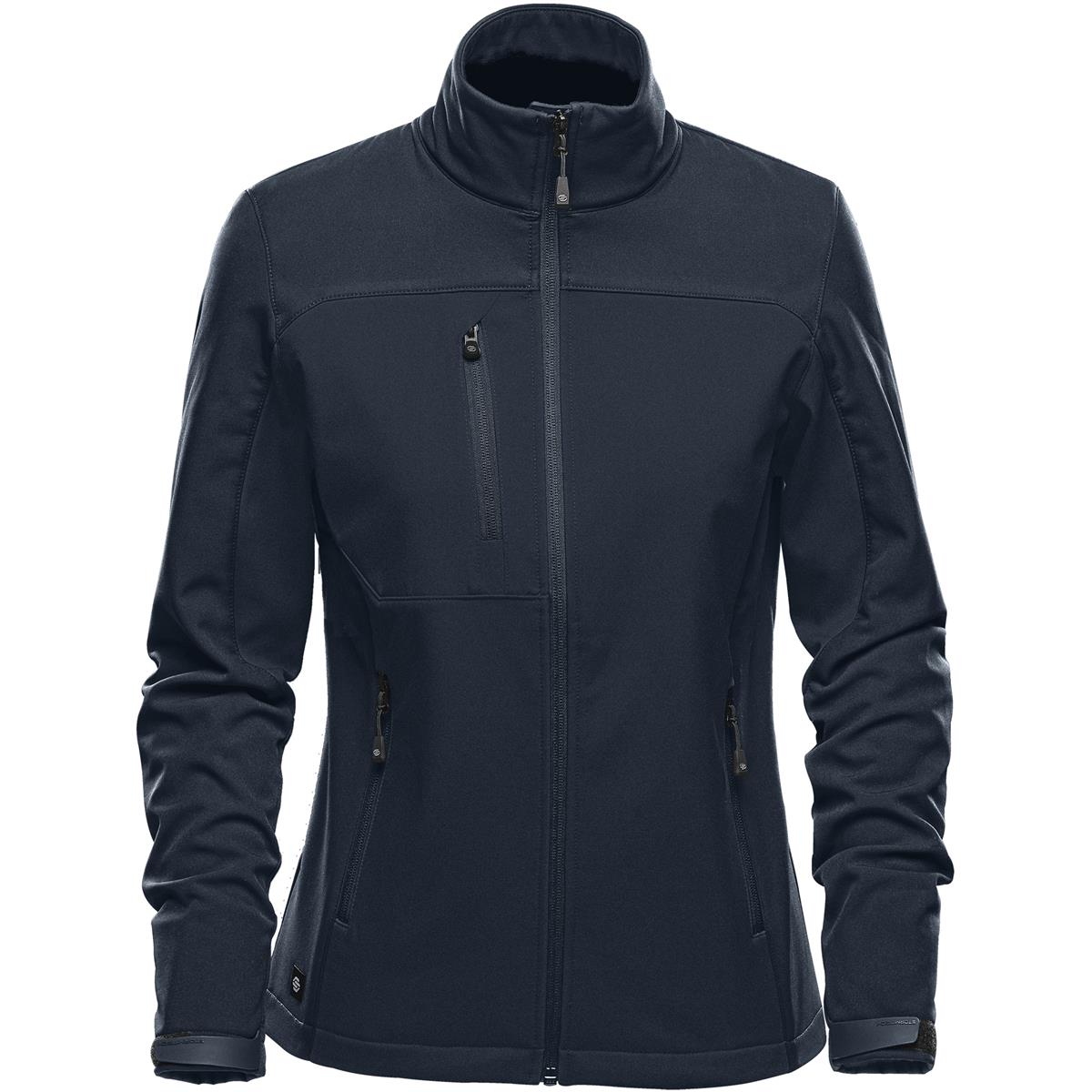 Women's Cascades Softshell - Navy / Navy - Front