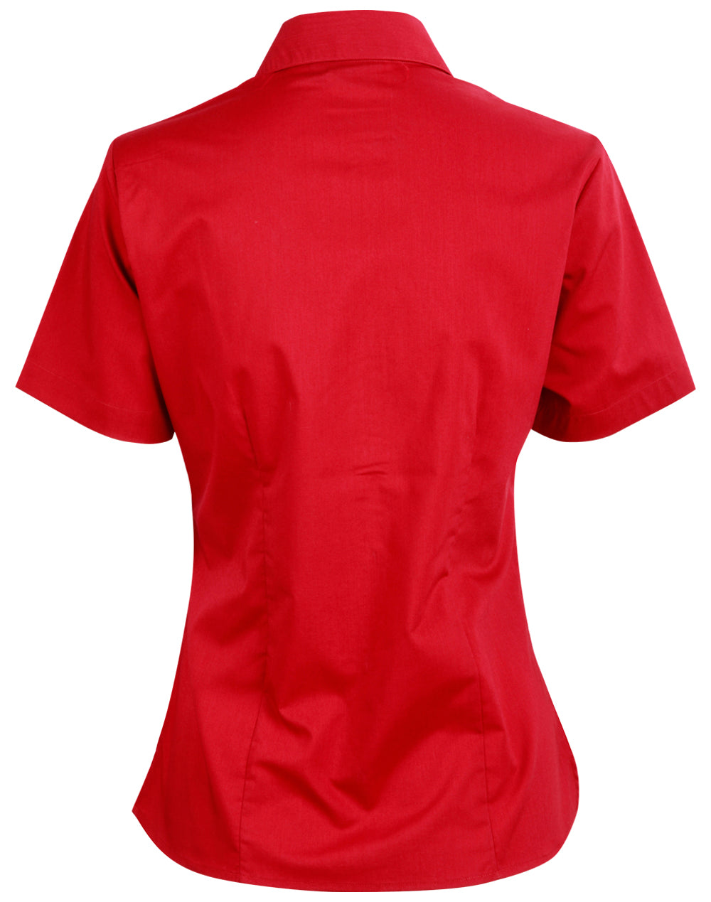 Executive Lady Short Sleeve - Cherry Red - Back