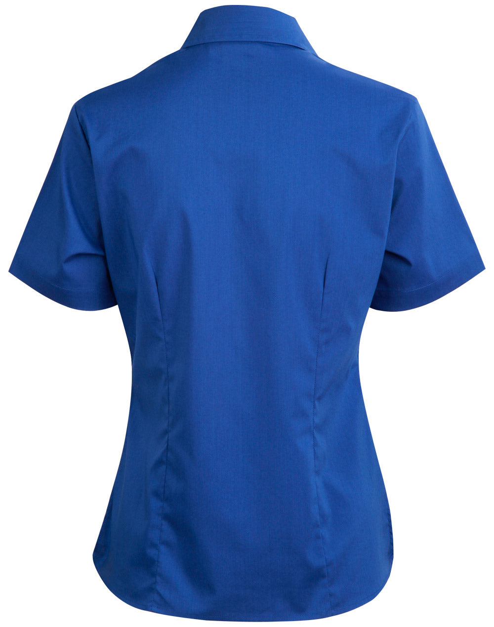 Executive Lady Short Sleeve - Royal - Back