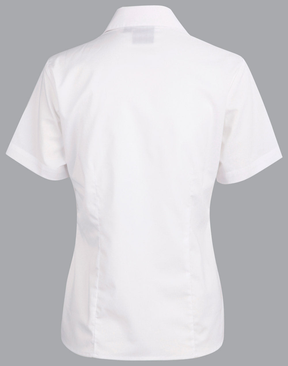 Executive Lady Short Sleeve - White - Back
