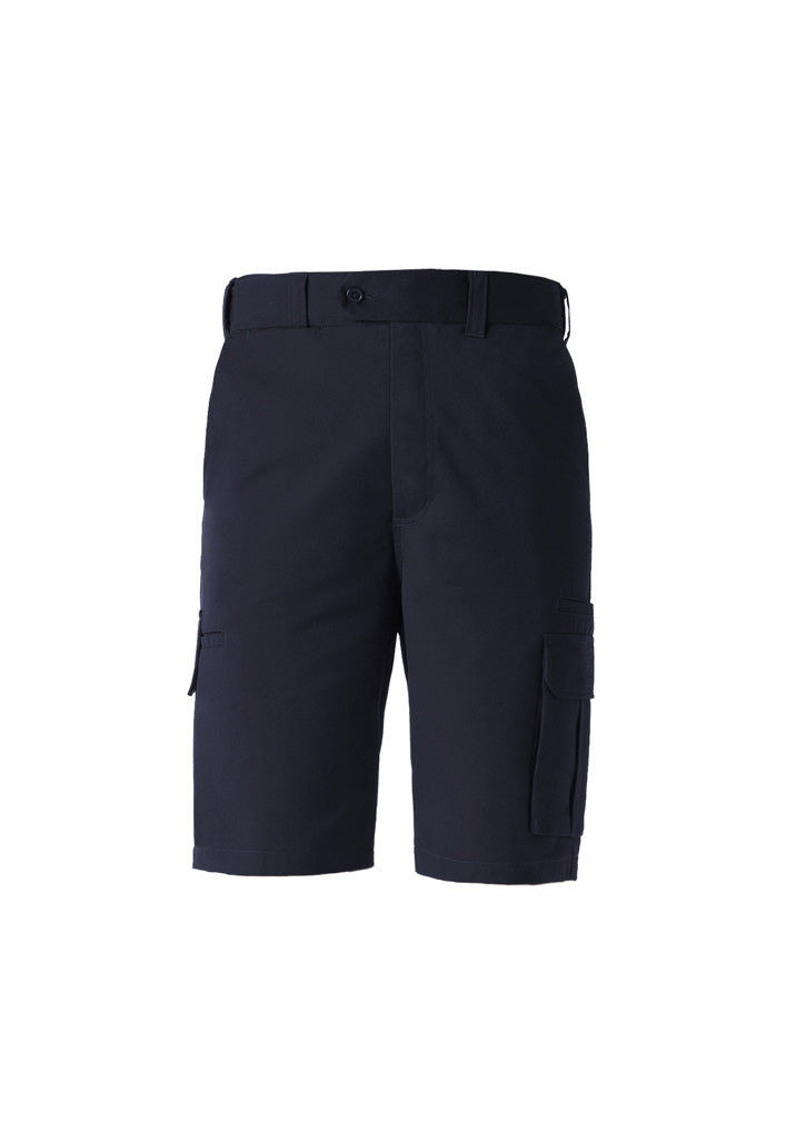 Detroit Mens Short (Stout) - Navy - Front