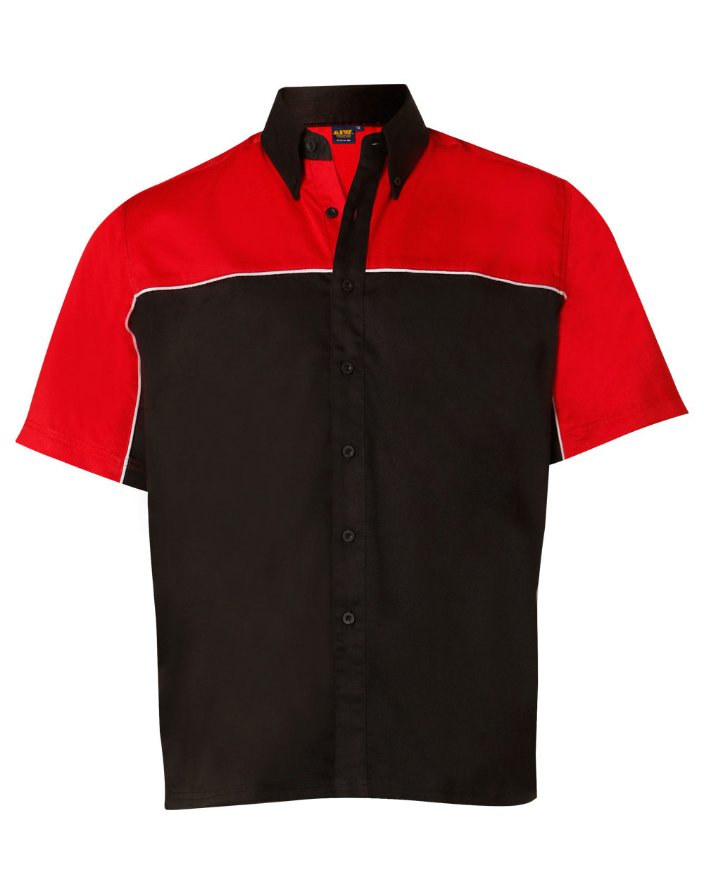 Racer - Red/Black/Whitepiping - Front