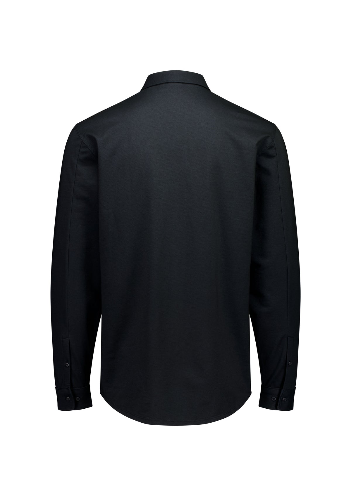 Venture Mens Long Sleeve Shirt - Black - Back