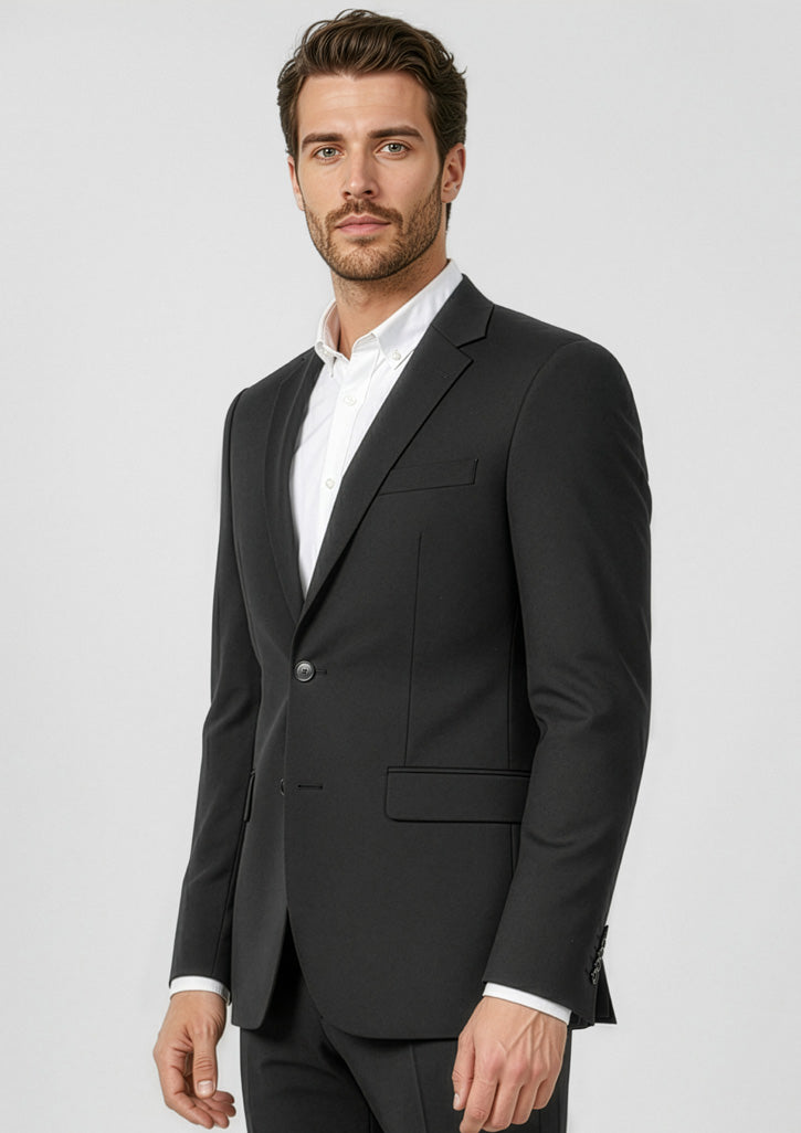 Classic Mens Jacket - Black - Model