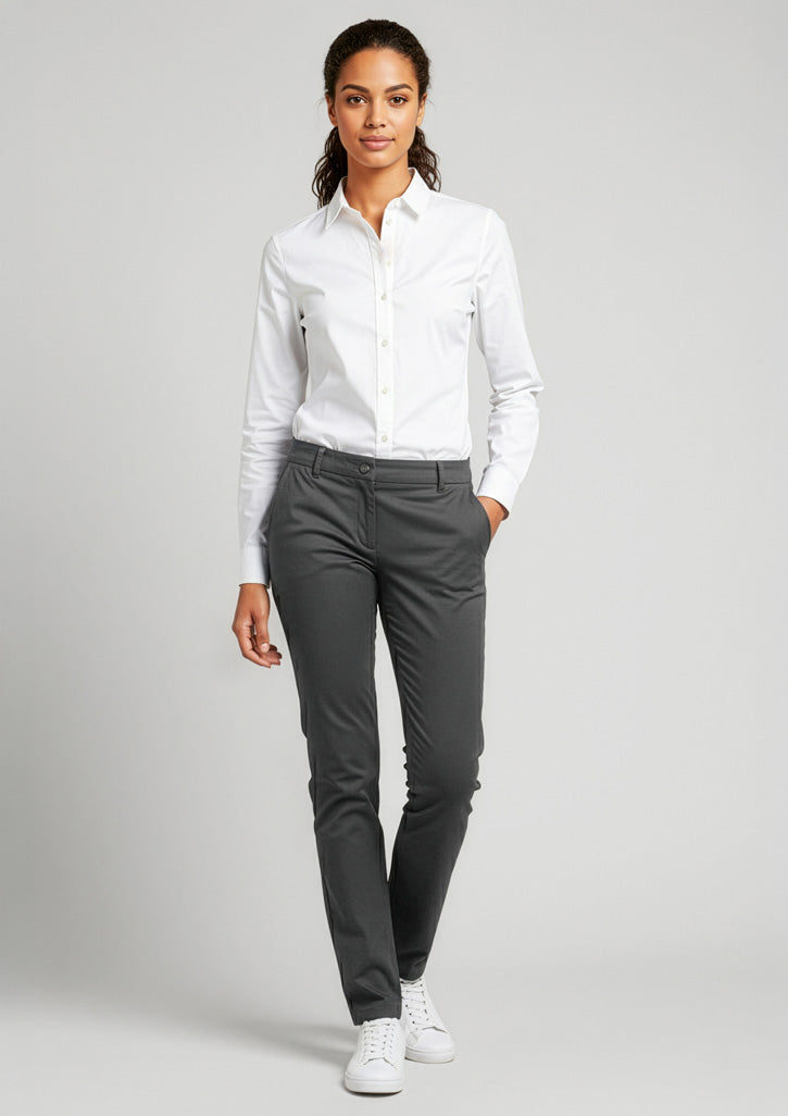 Lawson Womens Chino Pant - Grey - Model