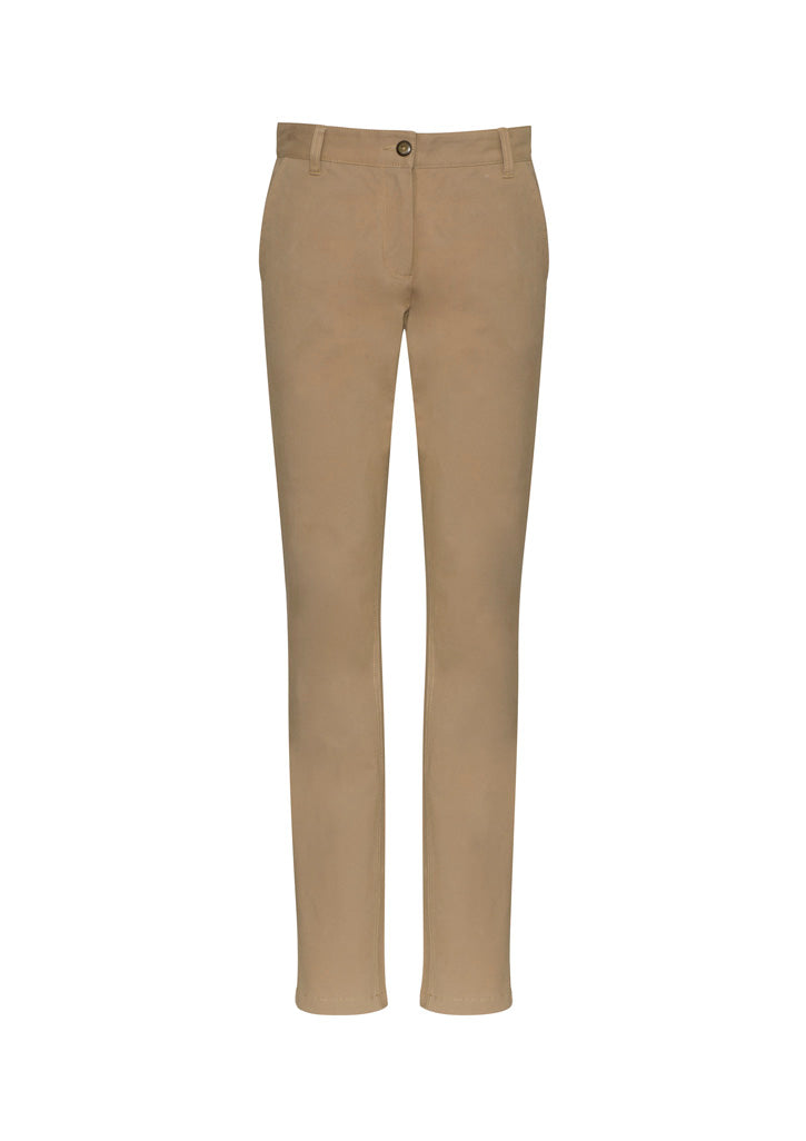Lawson Womens Chino Pant - Dark Stone - Front