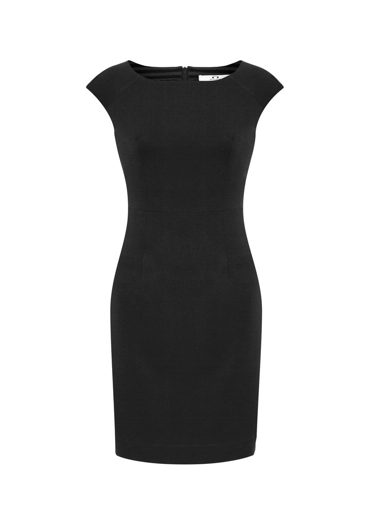 Audrey Womens Dress - Black - Front