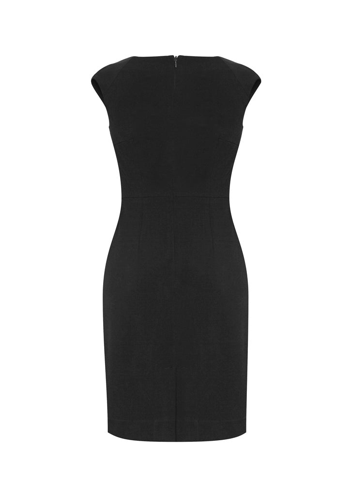 Audrey Womens Dress - Black - Back