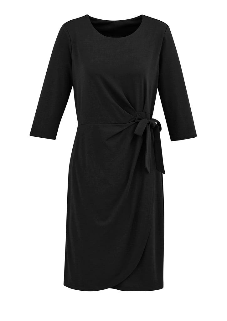 Paris Womens Dress - Black - Front