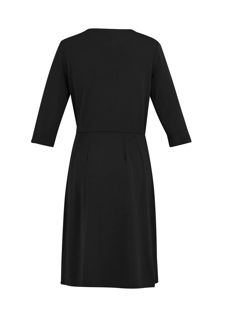 Paris Womens Dress - Black - Back