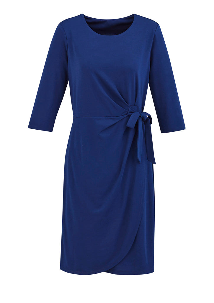 Paris Womens Dress - French Blue - Front