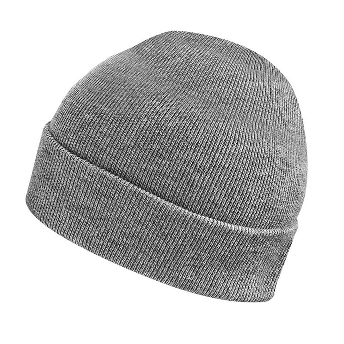 Dockside Knit Beanie - Granite Heather - Front