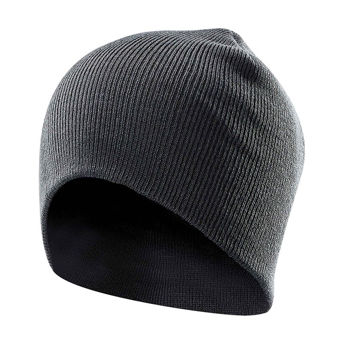 Tundra Knit Beanie - Dolphin - Front