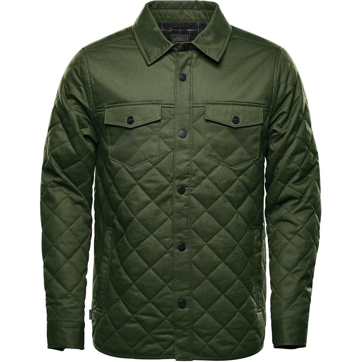 Men's Bushwick Quilted Jacket - Earth - Front