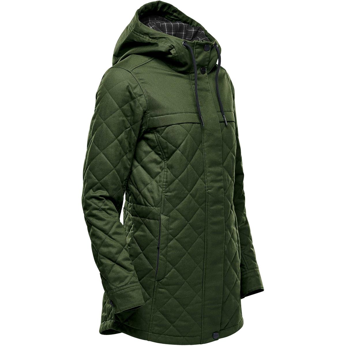 Women's Bushwick Quilted Jacket - Earth - Back