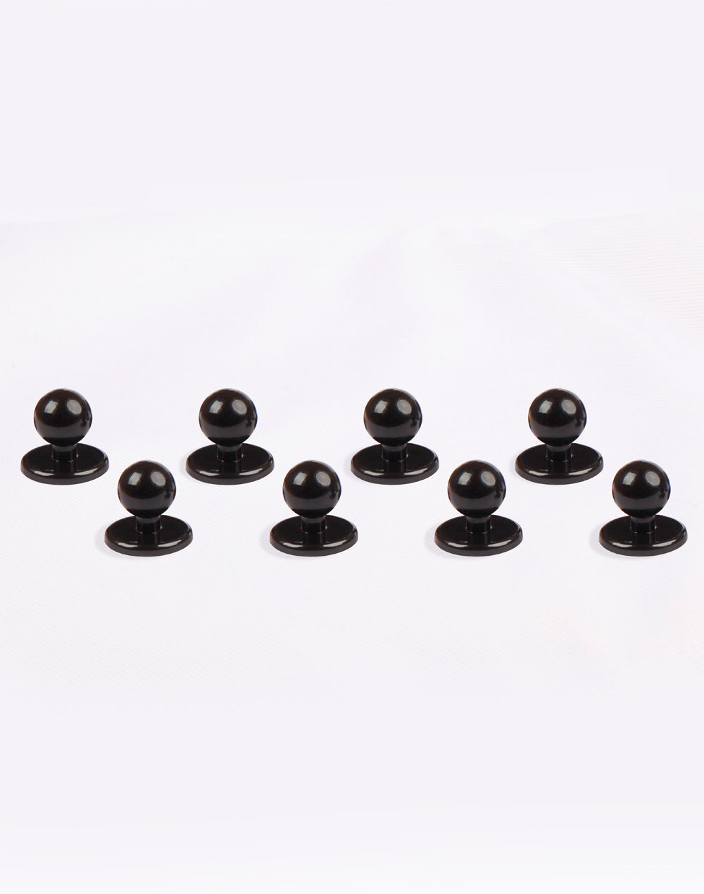 Chef Wear Exchangeable Buttons - Black - Front
