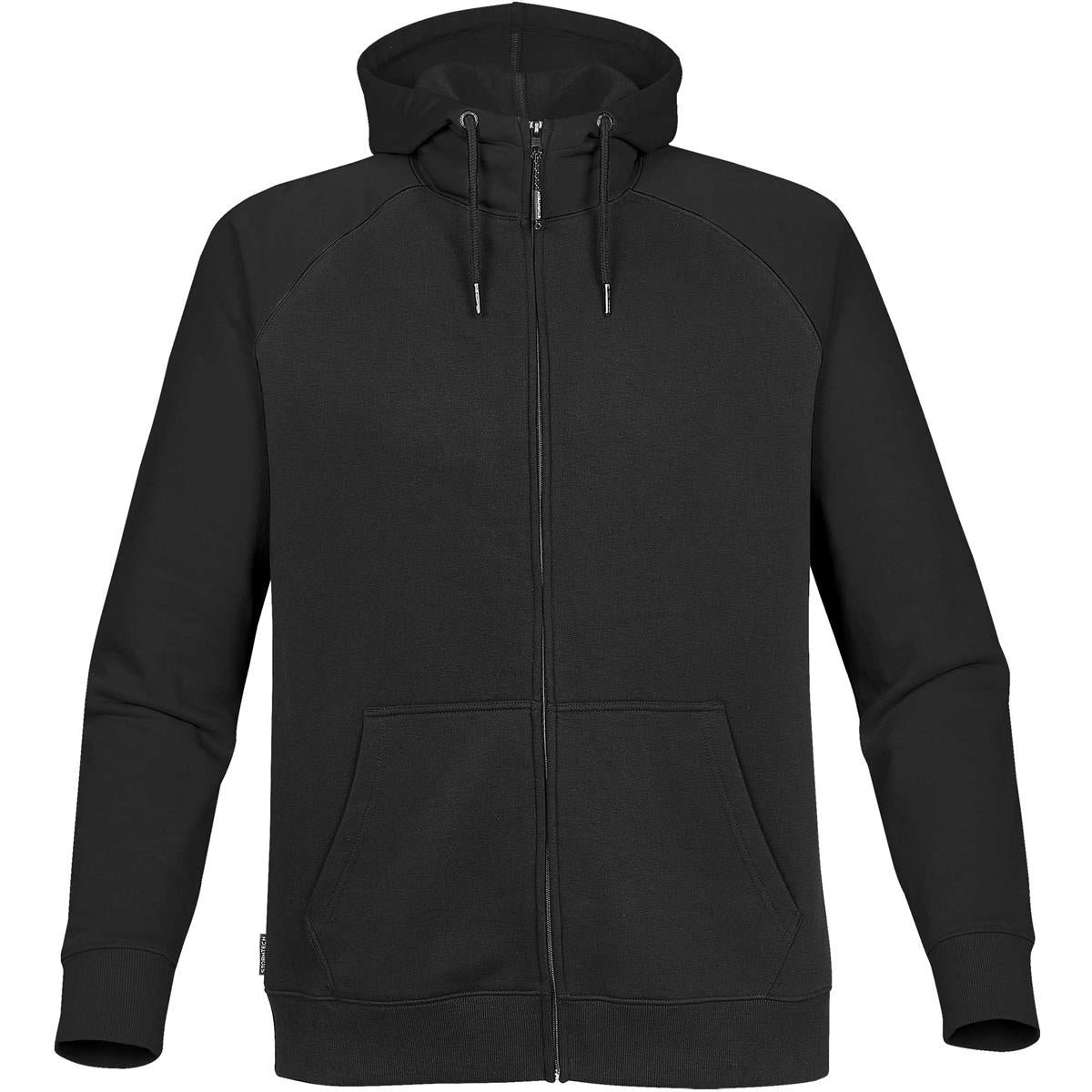 Men's Omega Zip Hoody - Black - Front