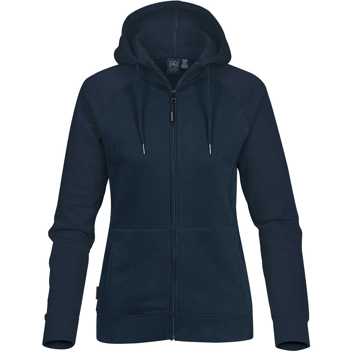 Women's Omega Zip Hoody - Navy - Front