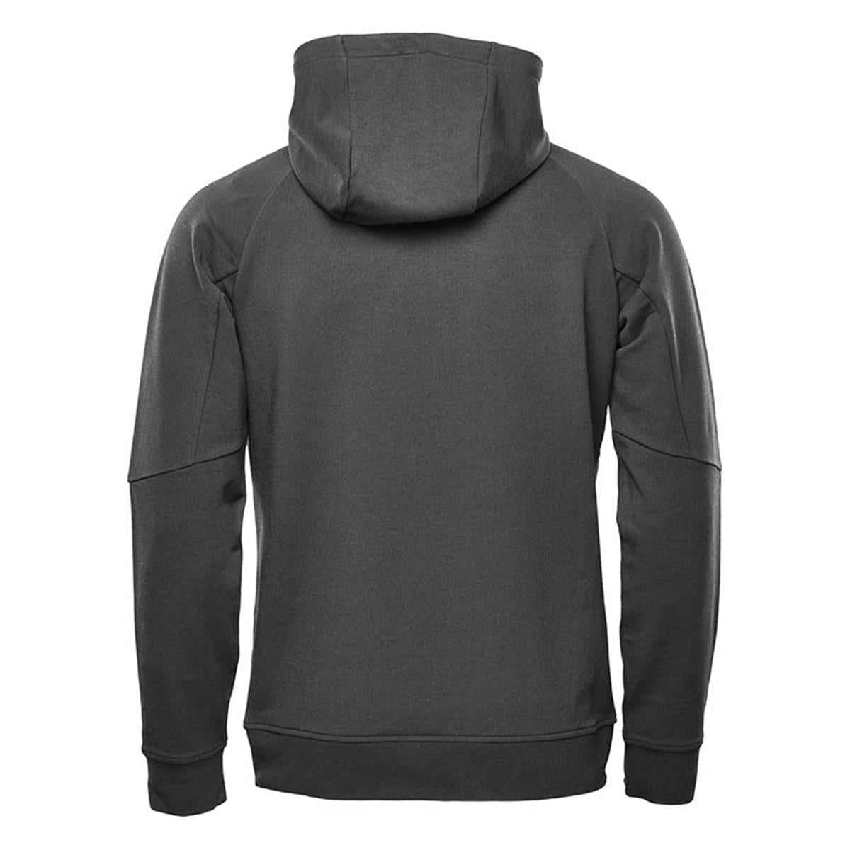 Men's Dockyard Performance Full Zip Hoody - Dolphin - Back