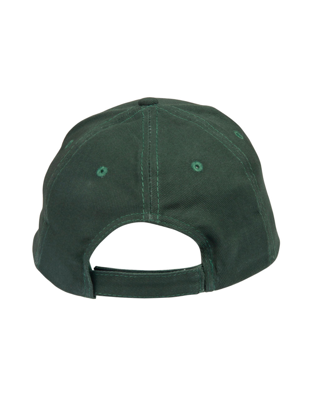 Heavy Brushed Cotton Cap - Bottle - Back