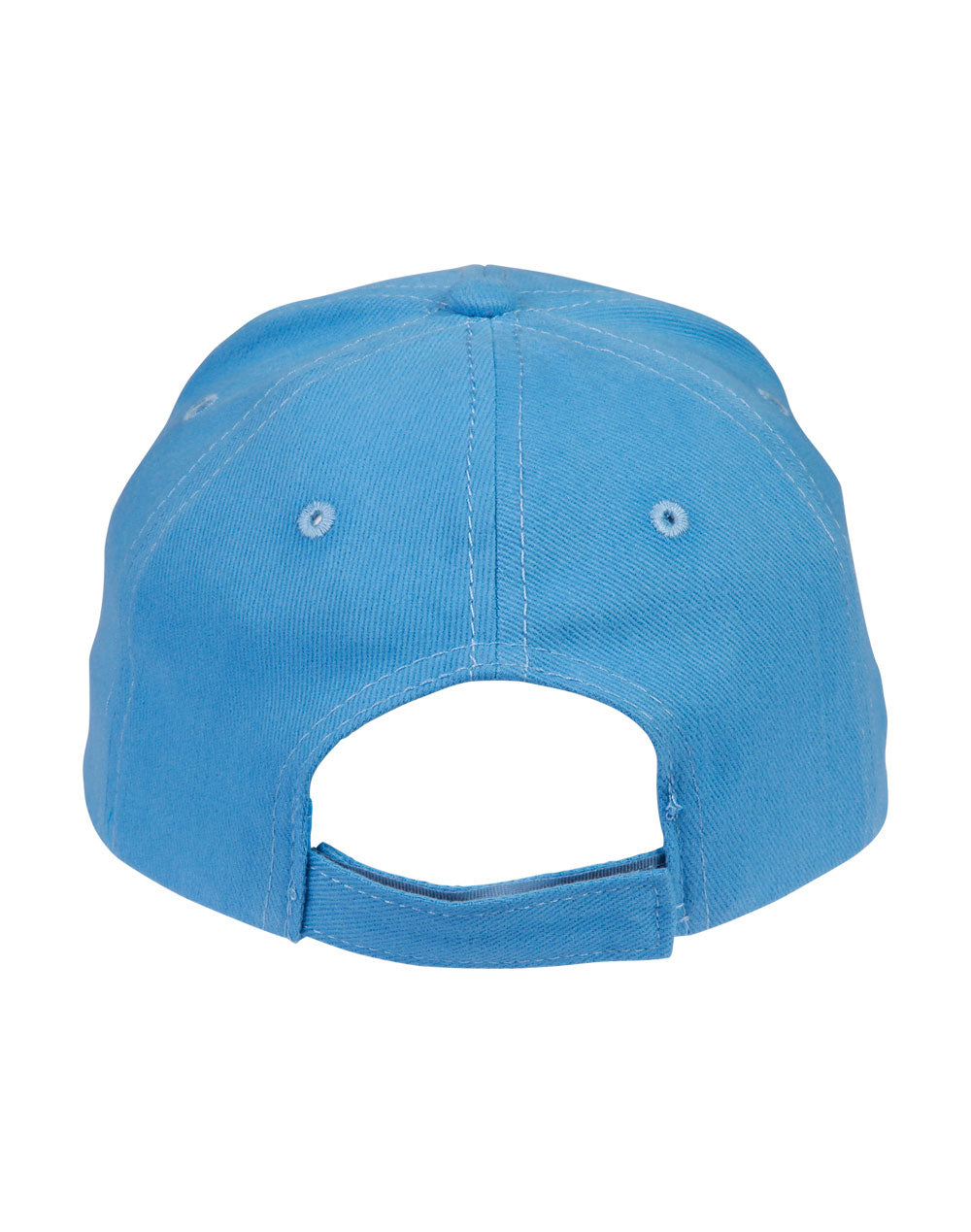 Heavy Brushed Cotton Cap - Skyblue - Back