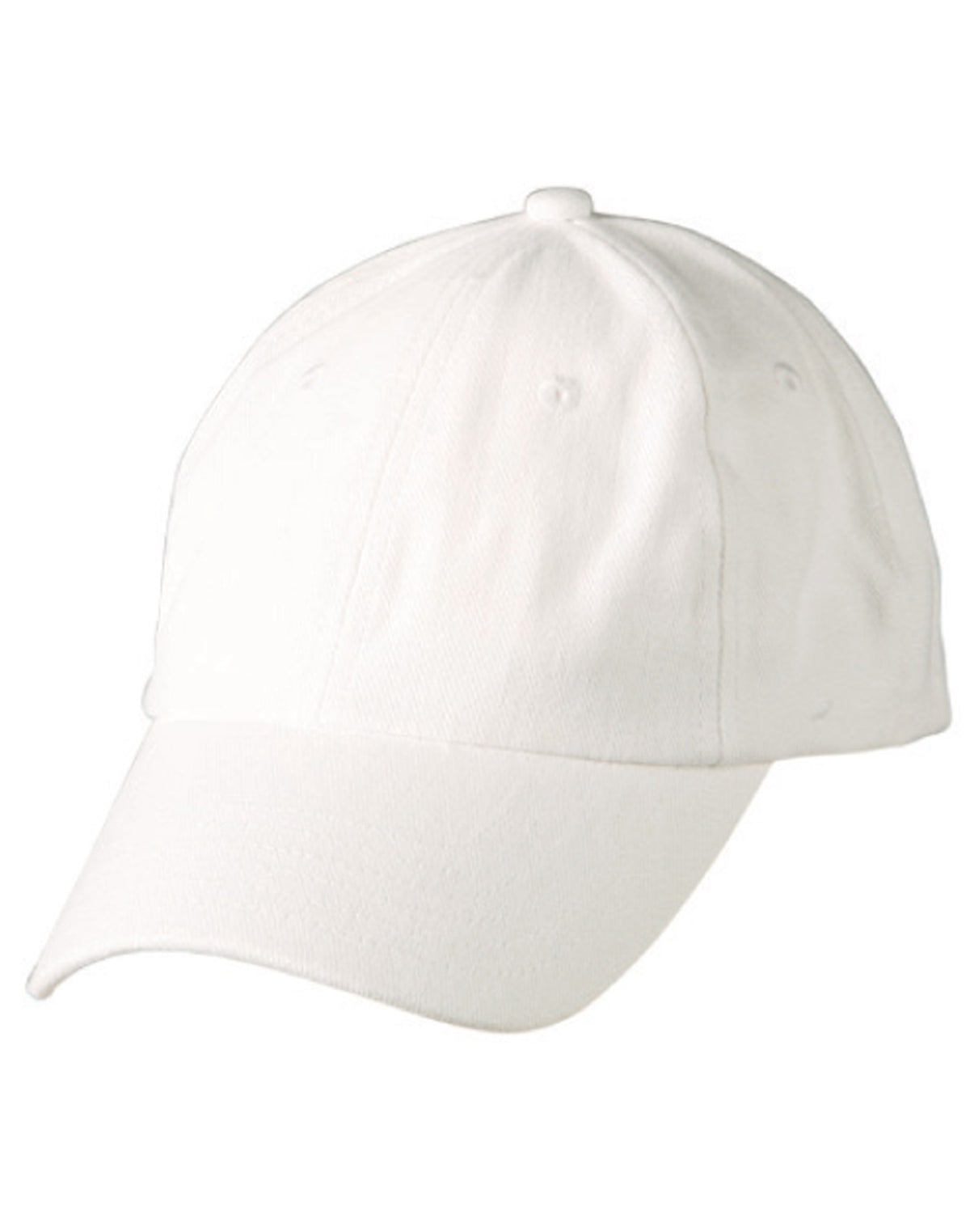 Unstructured Cap - White - Front