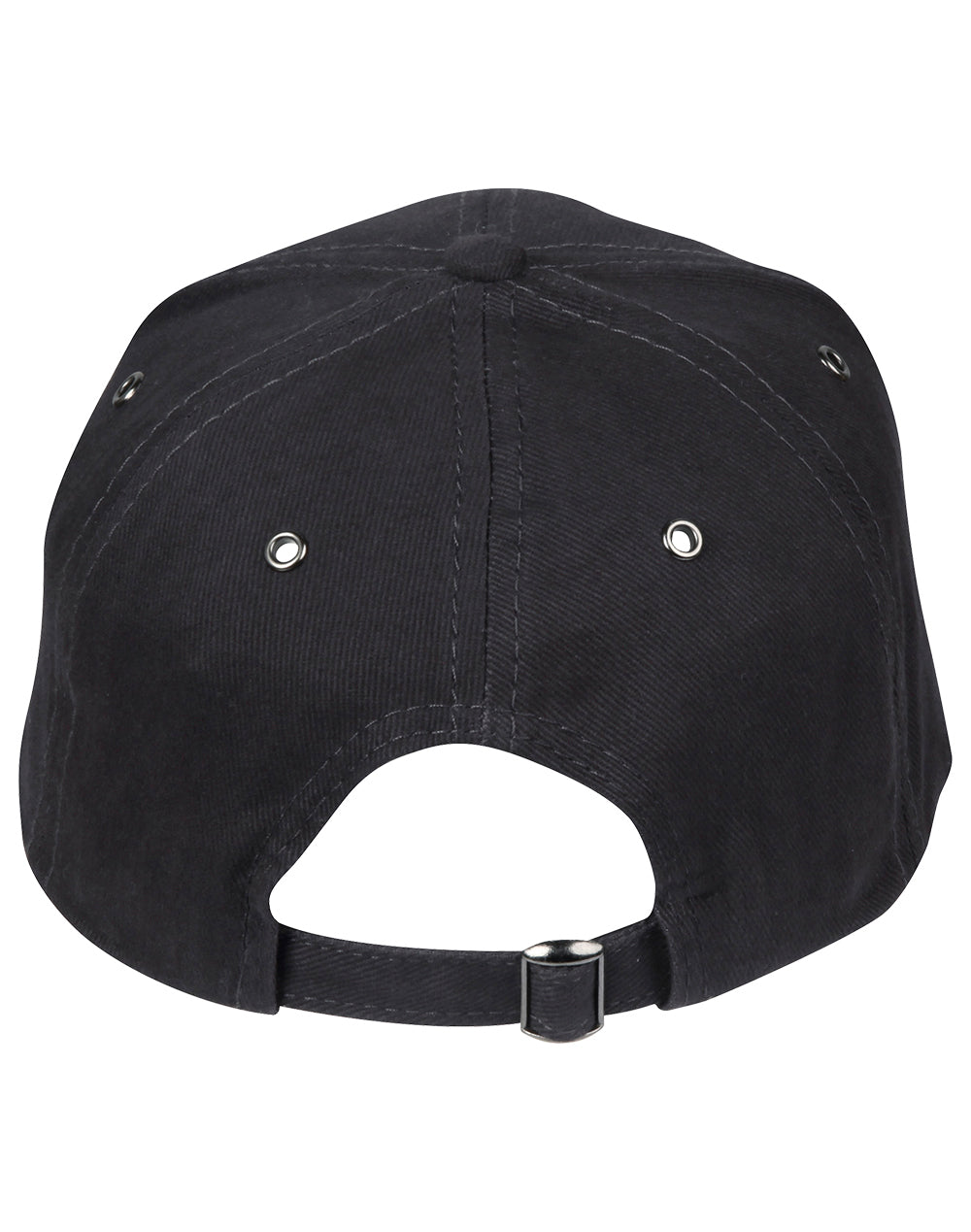 Sandwich Peak Cap - Charcoal/Orange - Back