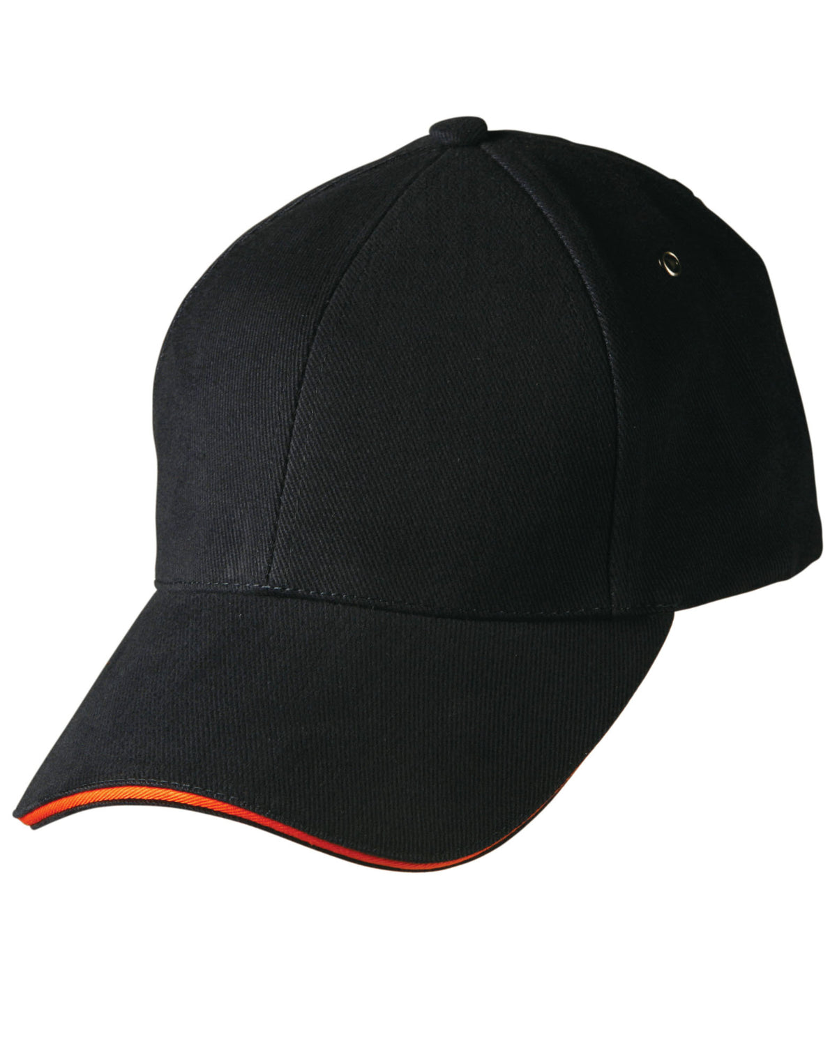 Sandwich Peak Cap - Navy/Orange - Front