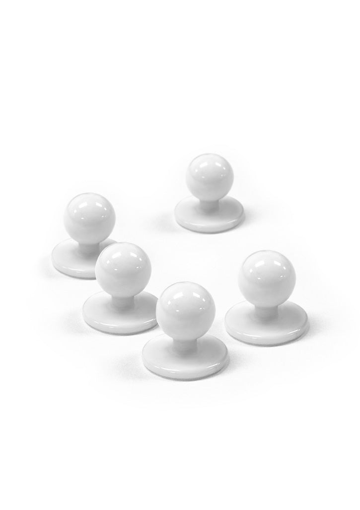 Chef Jacket Button - White - Back
