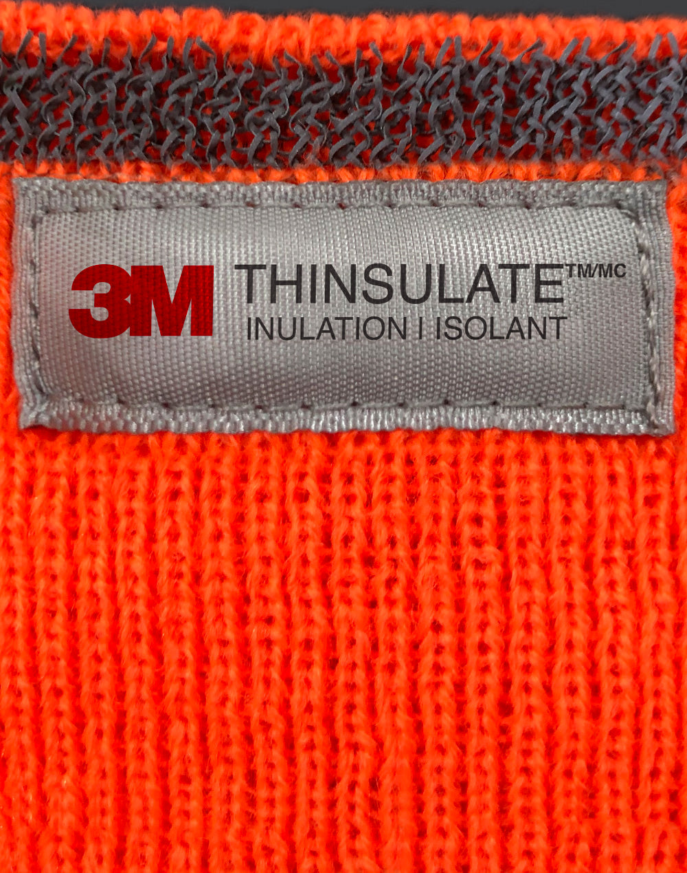 Thinsulated Cuff Beanie - Fluoro Orange - View