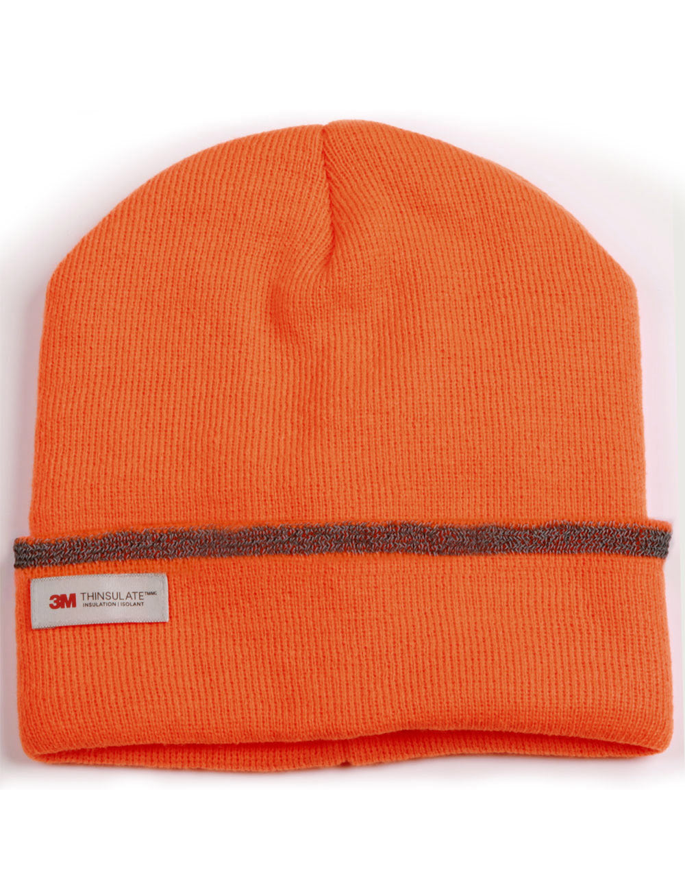 Thinsulated Cuff Beanie - Fluoro Orange - Front
